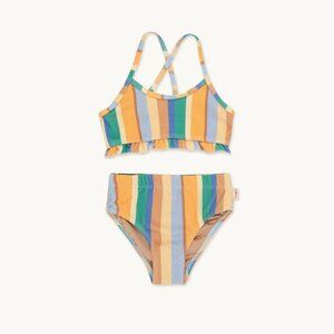 NWT - TINYCOTTONS striped bikini size 2-3Y